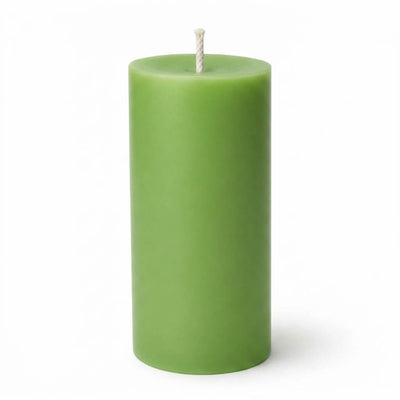 Richland Pillar Candle 3"x9" Green