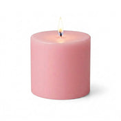 Richland Pillar Candles 3"x3" Pink Set of 48 - thumbnail number 2