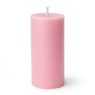 Richland Pillar Candle 3"x9" Pink