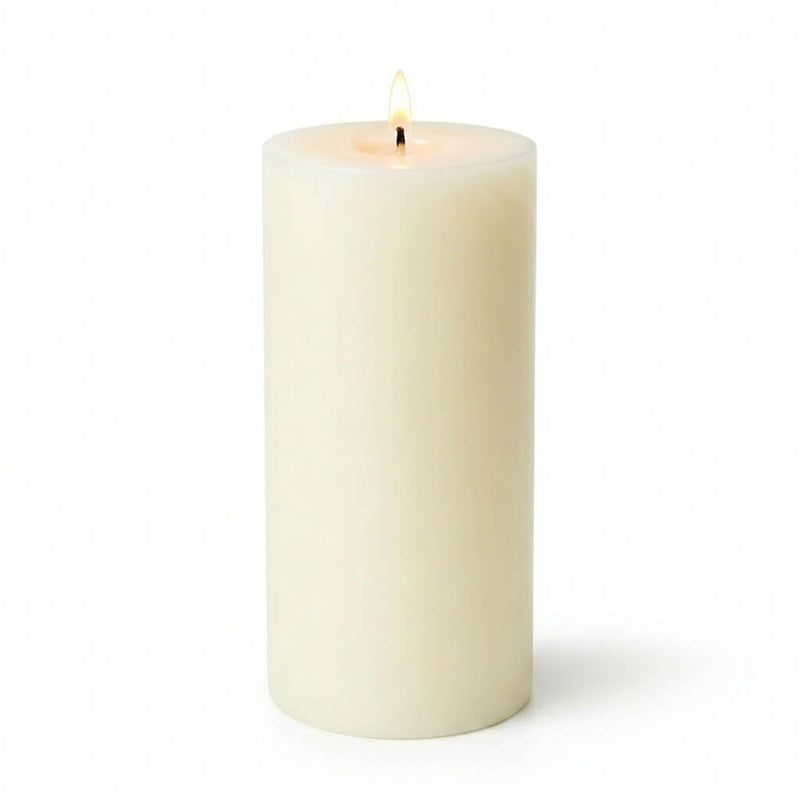 Richland Pillar Candle 3"x6" Light Ivory - thumbnail number 2