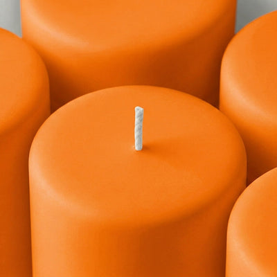Richland Pillar Candle 3"x3" Orange - thumbnail number 5