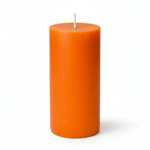 Richland Pillar Candles 3"x6" Orange Set of 12
