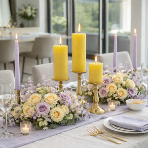 Richland Pillar Candle 3"x6" Yellow