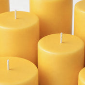 Richland Pillar Candle 3"x3" Yellow - thumbnail number 5