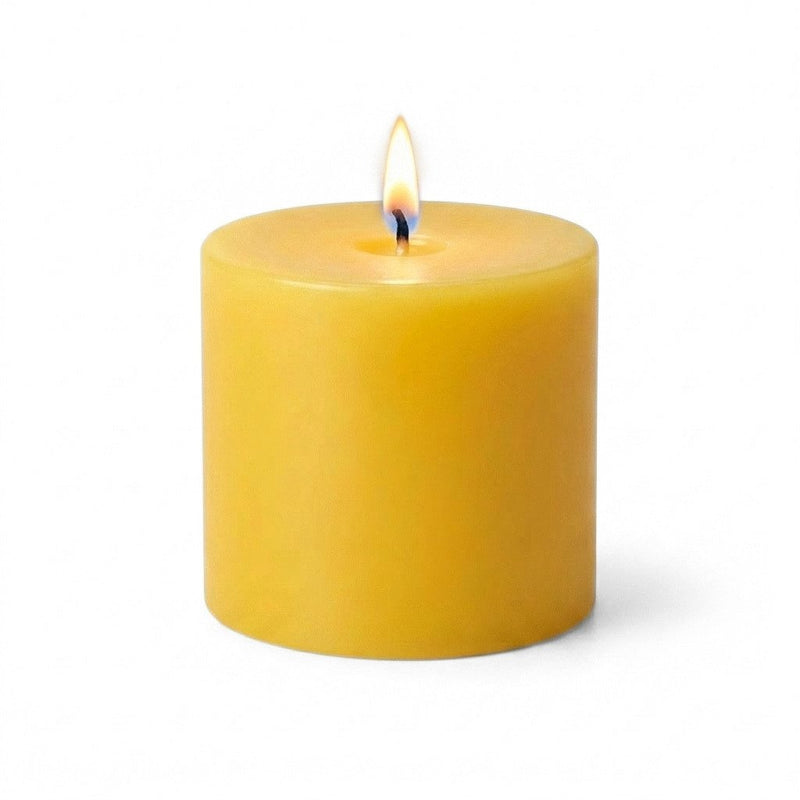 Richland Pillar Candle 3"x3" Yellow - thumbnail number 2