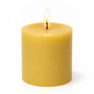 Richland Pillar Candle 3"x3" Yellow