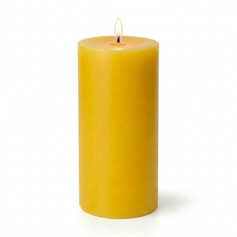 Richland Pillar Candle 3"x6" Yellow - thumbnail number 2