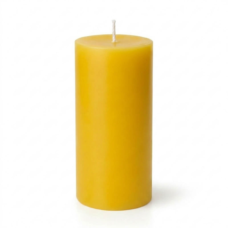 Richland Pillar Candle 3"x6" Yellow - thumbnail number 1