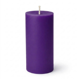 Richland Pillar Candle 3"x9" Purple