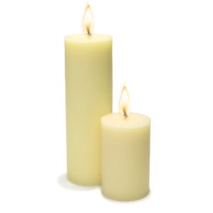 Richland Pillar Candles Ivory