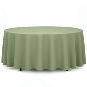 Premium Polyester Round Tablecloth 108" - 220GSM - By TCF Linen - thumbnail number 10