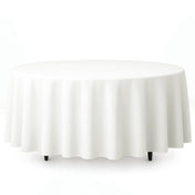 Premium Polyester Round Tablecloth 108" - 220GSM - By TCF Linen - thumbnail number 4