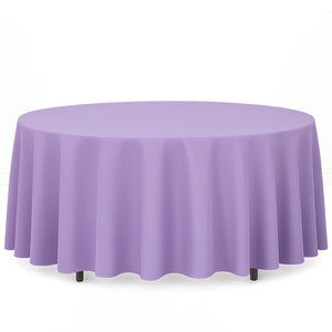 Premium Polyester Round Tablecloth 108" - 220GSM - By TCF Linen