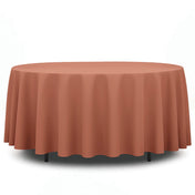 Premium Polyester Round Tablecloth 108" - 220GSM - By TCF Linen - thumbnail number 22