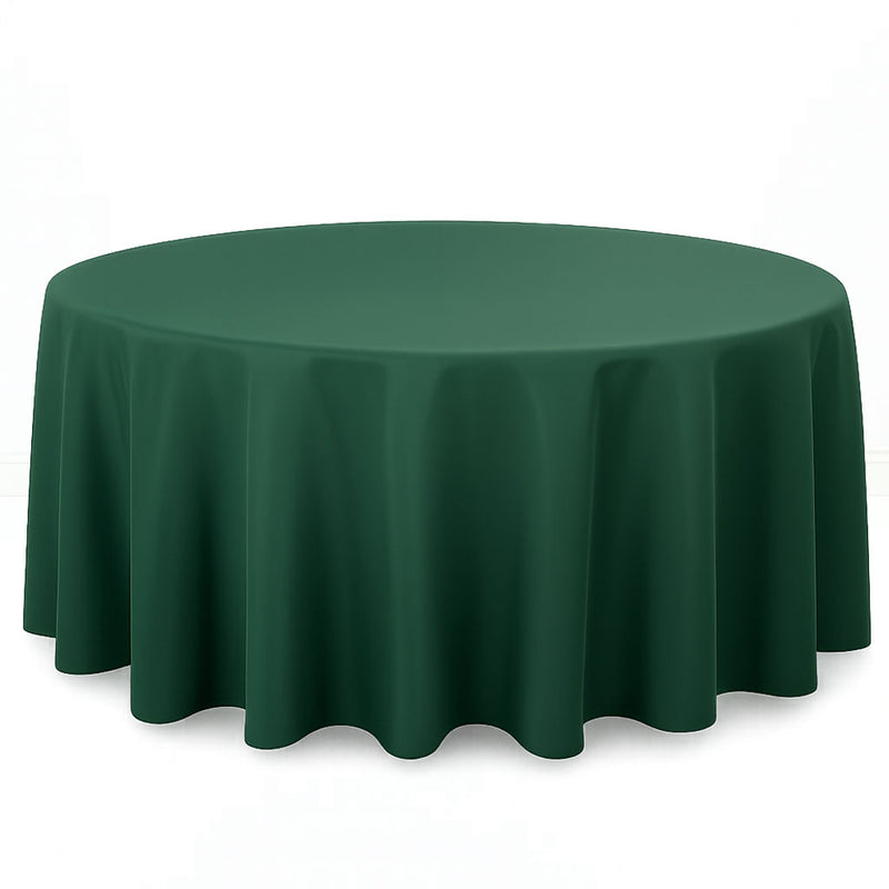 Premium Polyester Round Tablecloth 120" - 220GSM - By TCF Linen - thumbnail number 10