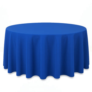 Premium Polyester Round Tablecloth 120" - 220GSM - By TCF Linen