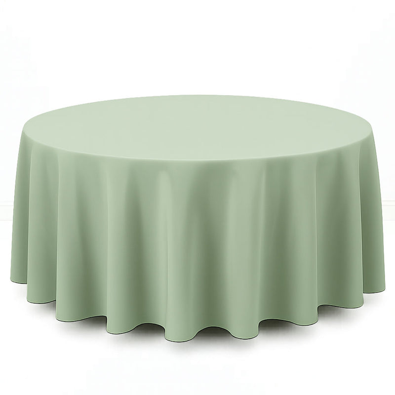 Premium Polyester Round Tablecloth 120" - 220GSM - By TCF Linen - thumbnail number 18