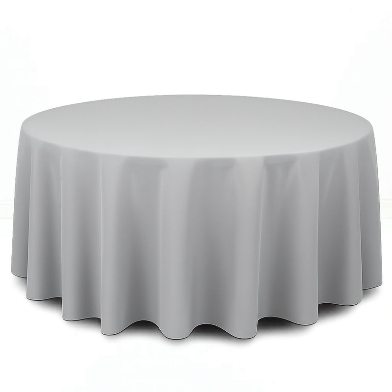 Premium Polyester Round Tablecloth 120" - 220GSM - By TCF Linen - thumbnail number 19