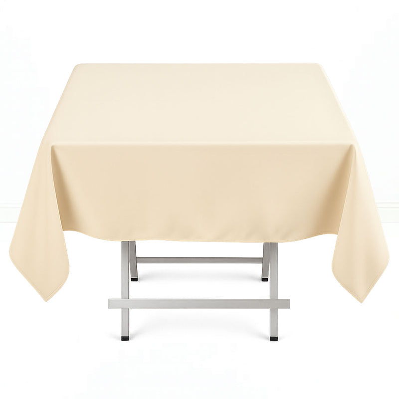 Premium Polyester Square Tablecloth 54"x54" - 220GSM - By TCF Linen - thumbnail number 6