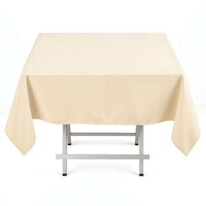 Premium Polyester Square Tablecloth 54"x54" - 220GSM - By TCF Linen