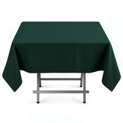 Premium Polyester Square Tablecloth 54"x54" - 220GSM - Hunter Emerald Green - By TCF Linen - thumbnail number 1