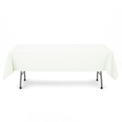 Premium Polyester Rectangle Tablecloth 54"x96" - 220GSM - By TCF Linen - thumbnail number 3