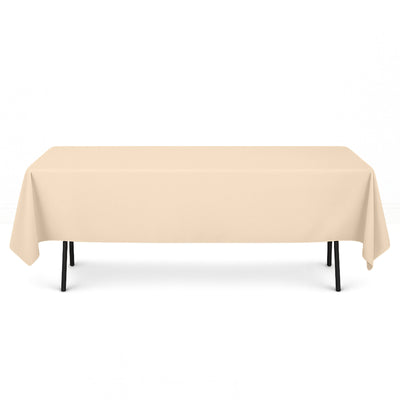 Premium Polyester Rectangle Tablecloth 60"x102" - 220GSM - By TCF Linen - thumbnail number 5
