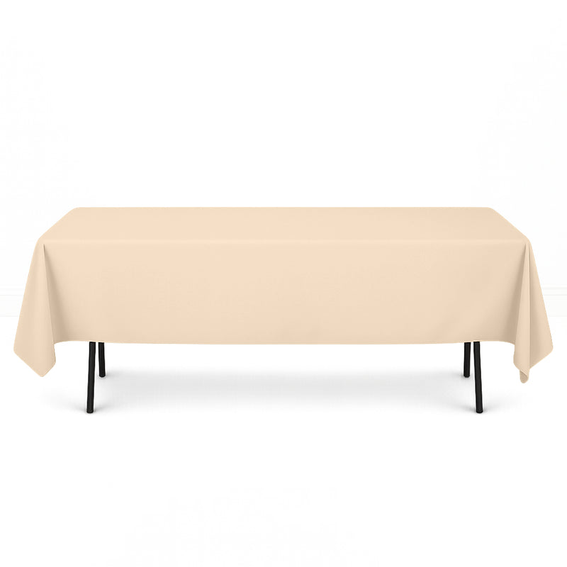 Premium Polyester Rectangle Tablecloth 60"x102" - 220GSM - By TCF Linen - thumbnail number 5