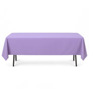 Premium Polyester Rectangle Tablecloth 60"x102" - 220GSM - Lavender - By TCF Linen - thumbnail number 1