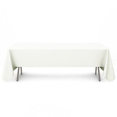 Premium Polyester Rectangle Tablecloth 60"x126" - 220GSM - By TCF Linen - thumbnail number 4