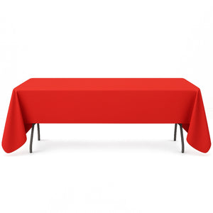 Premium Polyester Rectangle Tablecloth 60"x126" - 220GSM - By TCF Linen