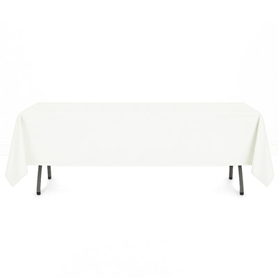 Premium Polyester Rectangle Tablecloth 72"x120" - 220GSM - By TCF Linen - thumbnail number 4
