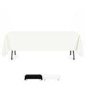 Premium Polyester Rectangle Tablecloth 72"x120" - 220GSM - By TCF Linen - thumbnail number 1