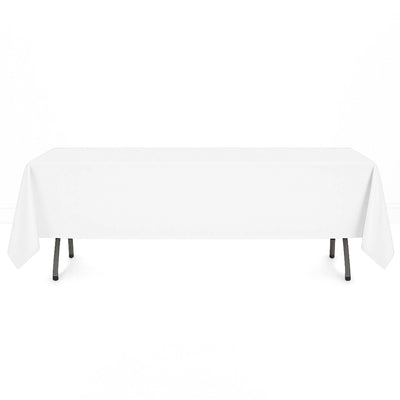 Premium Polyester Rectangle Tablecloth 72"x120" - 220GSM - By TCF Linen - thumbnail number 3