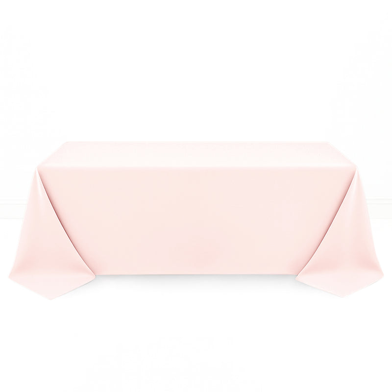 Premium Polyester Rectangle Tablecloth 90"x132" - 220GSM - By TCF Linen - thumbnail number 8