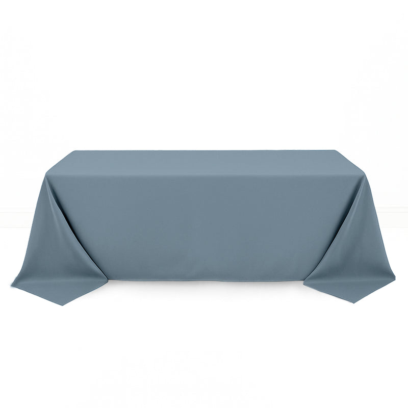 Premium Polyester Rectangle Tablecloth 90"x132" - 220GSM - By TCF Linen - thumbnail number 6
