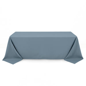 Premium Polyester Rectangle Tablecloth 90"x132" - 220GSM - By TCF Linen