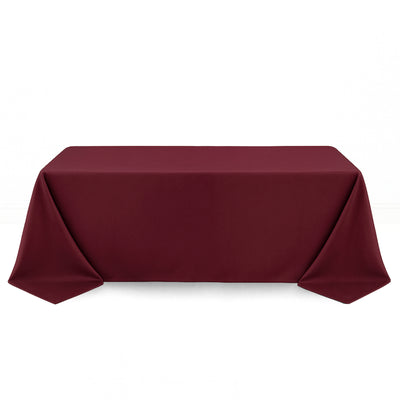 Premium Polyester Rectangle Tablecloth 90"x132" - 220GSM - By TCF Linen - thumbnail number 7