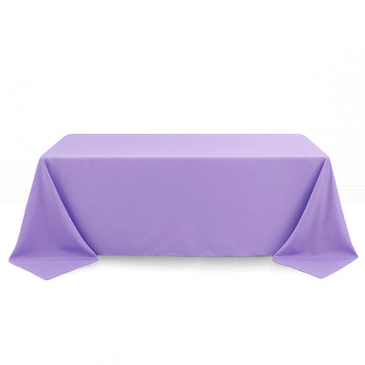 Premium Polyester Rectangle Tablecloth 90"x132" - 220GSM - By TCF Linen - thumbnail number 13