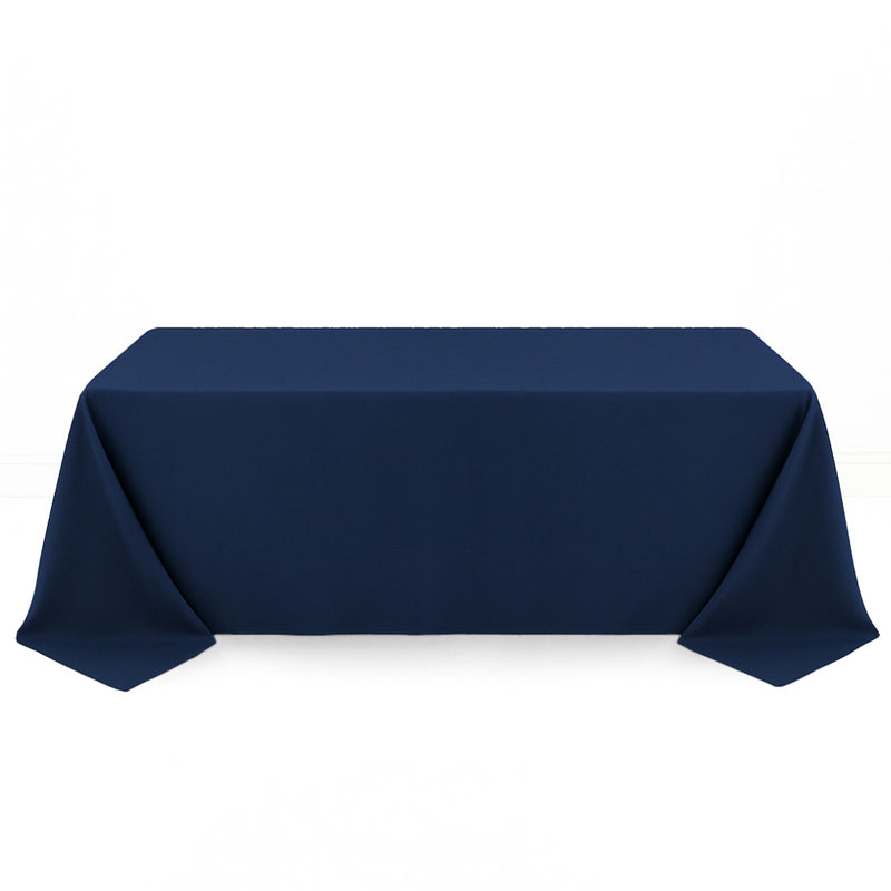 Premium Polyester Rectangle Tablecloth 90"x132" - 220GSM - By TCF Linen - thumbnail number 14