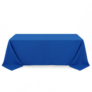 Premium Polyester Rectangle Tablecloth 90"x132" - 220GSM - By TCF Linen