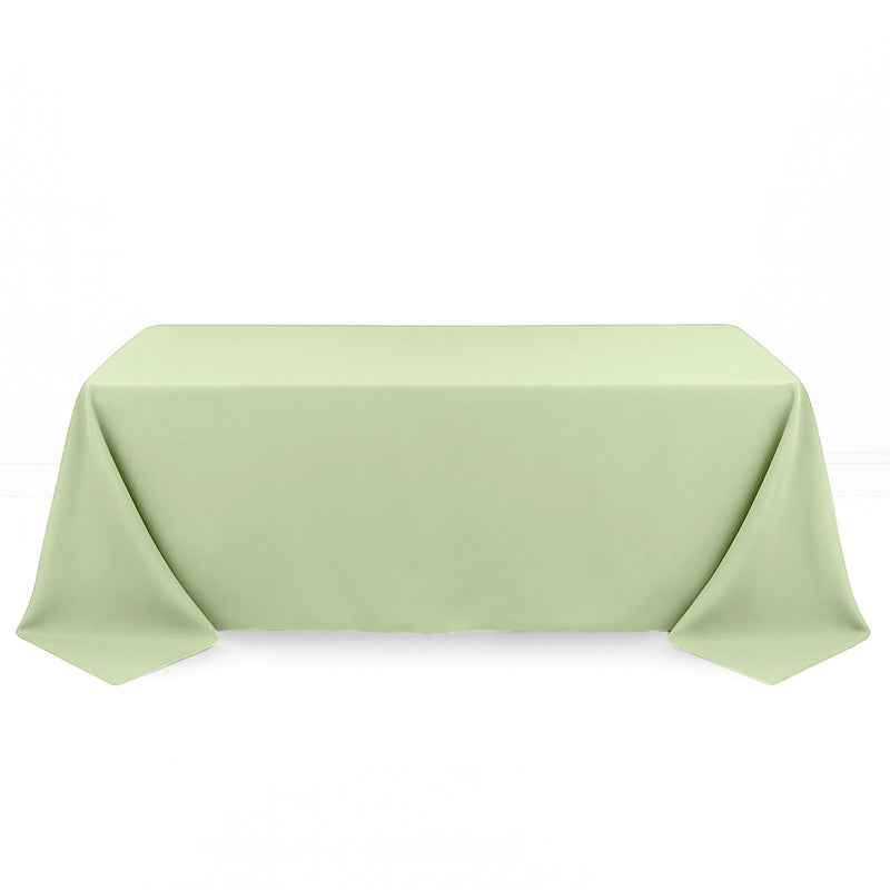 Premium Polyester Rectangle Tablecloth 90"x132" - 220GSM - By TCF Linen - thumbnail number 20