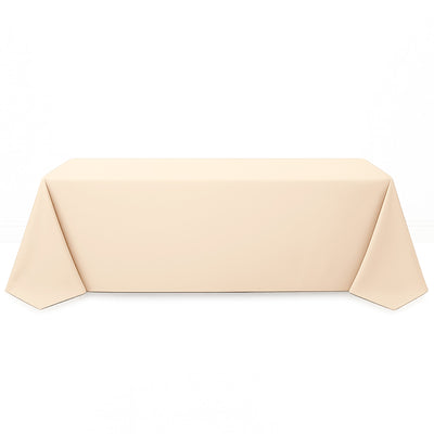 Premium Polyester Rectangle Tablecloth 90"x156" - 220GSM - By TCF Linen - thumbnail number 5