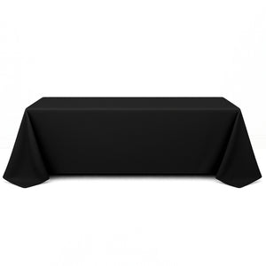 Premium Polyester Rectangle Tablecloth 90"x156" - 220GSM - By TCF Linen