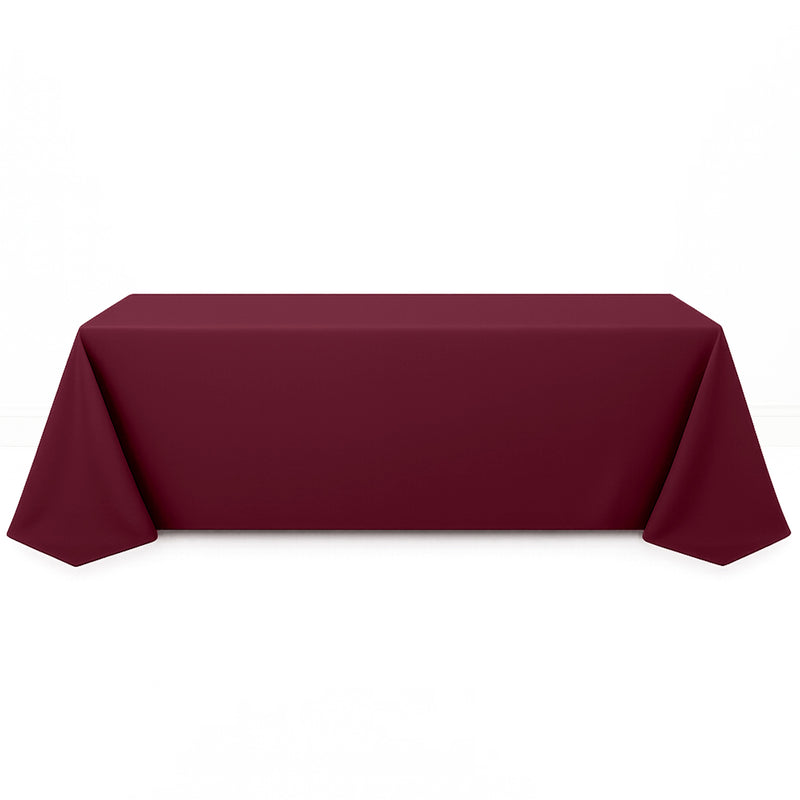 Premium Polyester Rectangle Tablecloth 90"x156" - 220GSM - By TCF Linen - thumbnail number 8