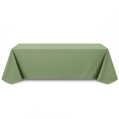 Premium Polyester Rectangle Tablecloth 90"x156" - 220GSM - By TCF Linen - thumbnail number 19