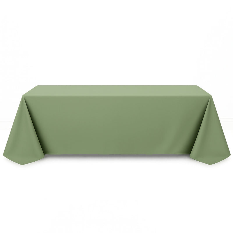 Premium Polyester Rectangle Tablecloth 90"x156" - 220GSM - By TCF Linen - thumbnail number 19