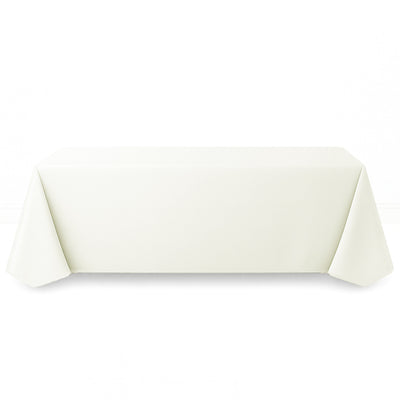 Premium Polyester Rectangle Tablecloth 90"x156" - 220GSM - By TCF Linen - thumbnail number 4