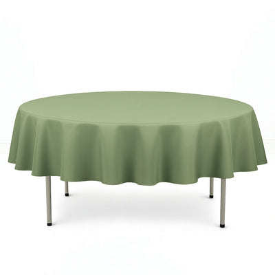 Premium Polyester Round Tablecloth 90" - 220GSM - By TCF Linen - thumbnail number 10