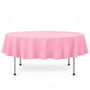 Premium Polyester Round Tablecloth 90" - 220GSM - By TCF Linen
